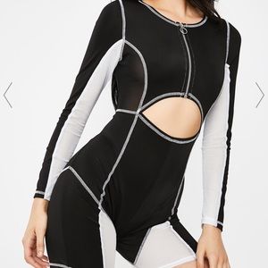 Dollskill Biker Playsuit